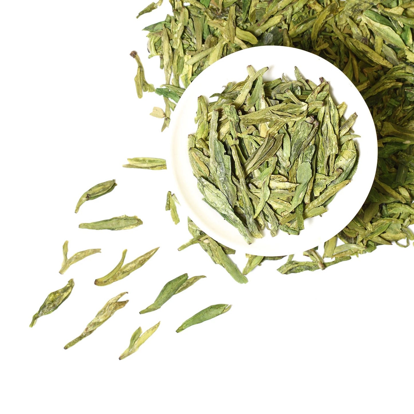 Supreme Spring Anji Bai Cha Long Jing White Dragon Well GREEN TEA Loose