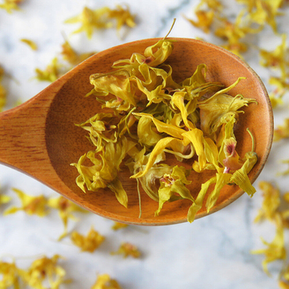 20g Dendrobium Wild Flowers Herbal Tea Natural Shihu Fengdou Blossom Dendrobii