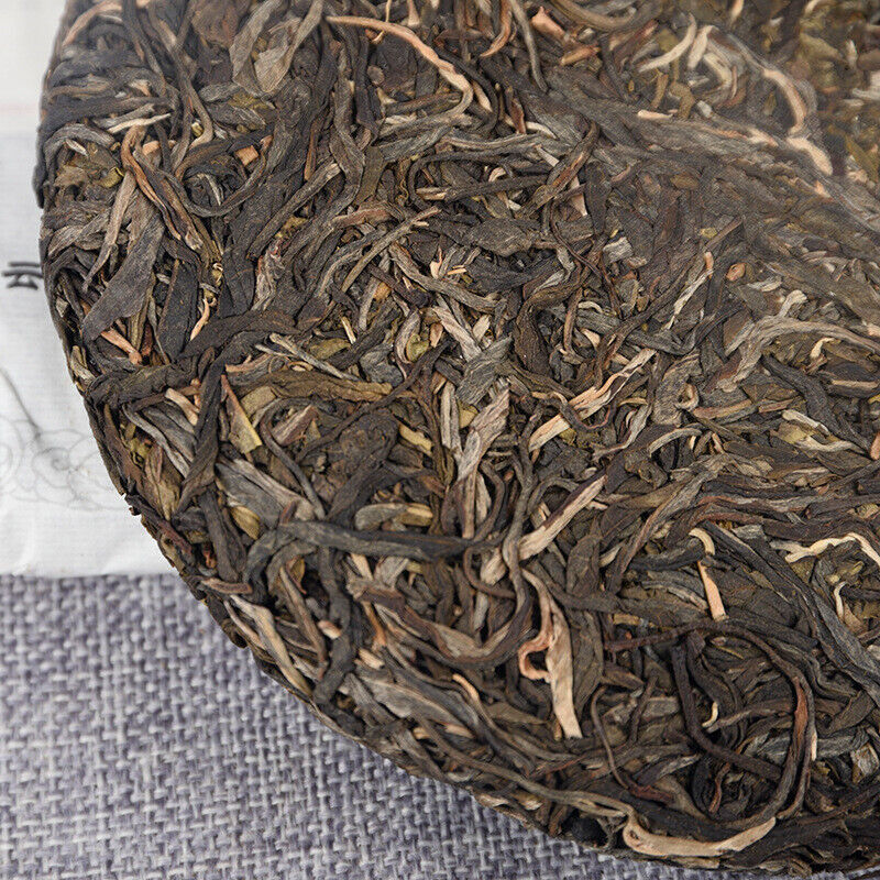 357g/cake Mint Pond Fresh Tea Cake Yiwu Mint Pond Spring Yunnan Fresh Cake Tea