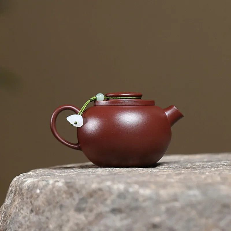 Chinese Yixing Tea Infuser Kettle Handmade Zisha Teaware Tea Set 90ml