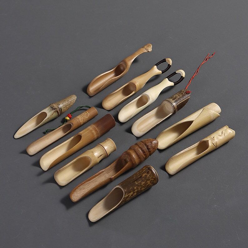 Natural Bamboo Tea Spoon/Tea Ceremony Accessories/Kung Fu Tea Tools