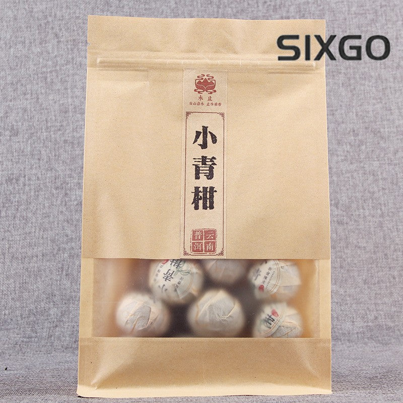 100g Small Green Mandarin Orange Royal Court Pu'er Tea Ganpu Tea Chenpi Ripe Tea