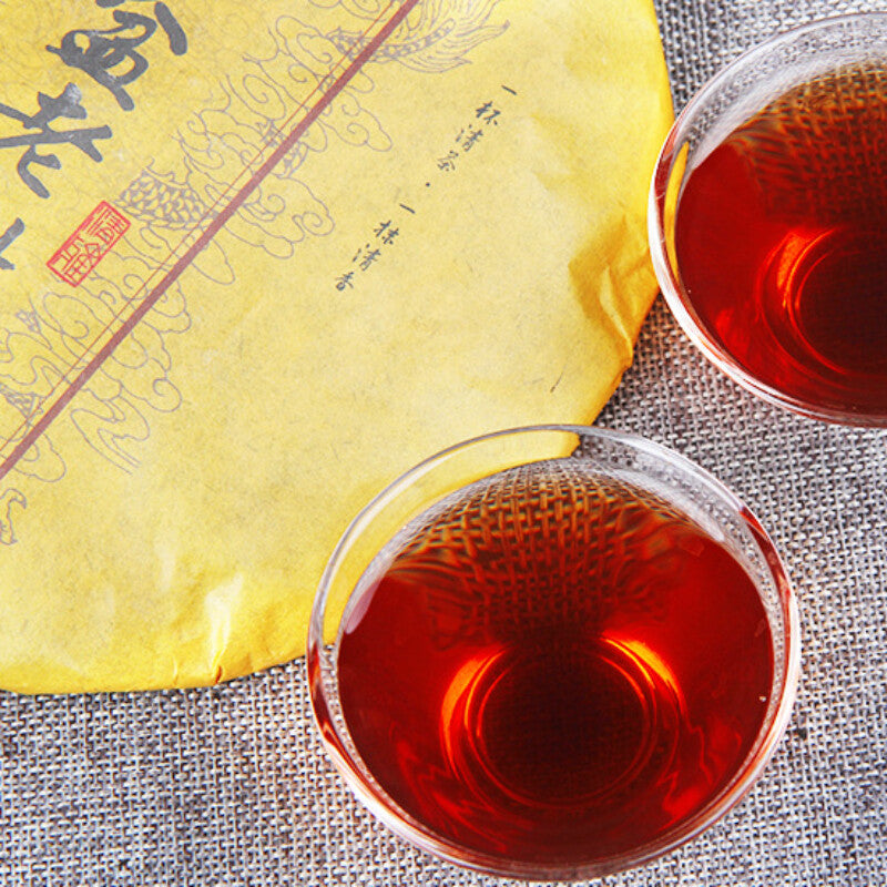 Ripe Puer Tea 357g/12.59oz Old Puer Tea Early Spring Black Tea Healhty Drink