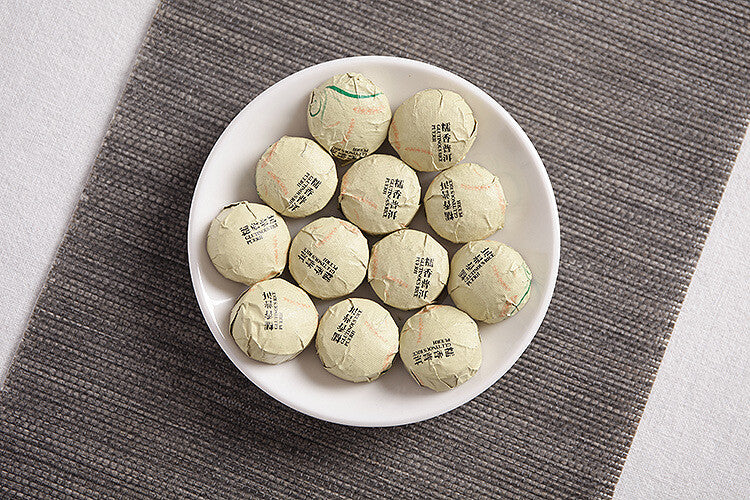 500g Yunnan Pu'er Tea Golden Classic Glutinous Small Tuo Tea Mini Ripe Tea