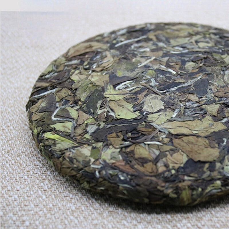 Organic Spring White Tea Shoumei White Tea Cake Small Leaf Tea 350g Health Care