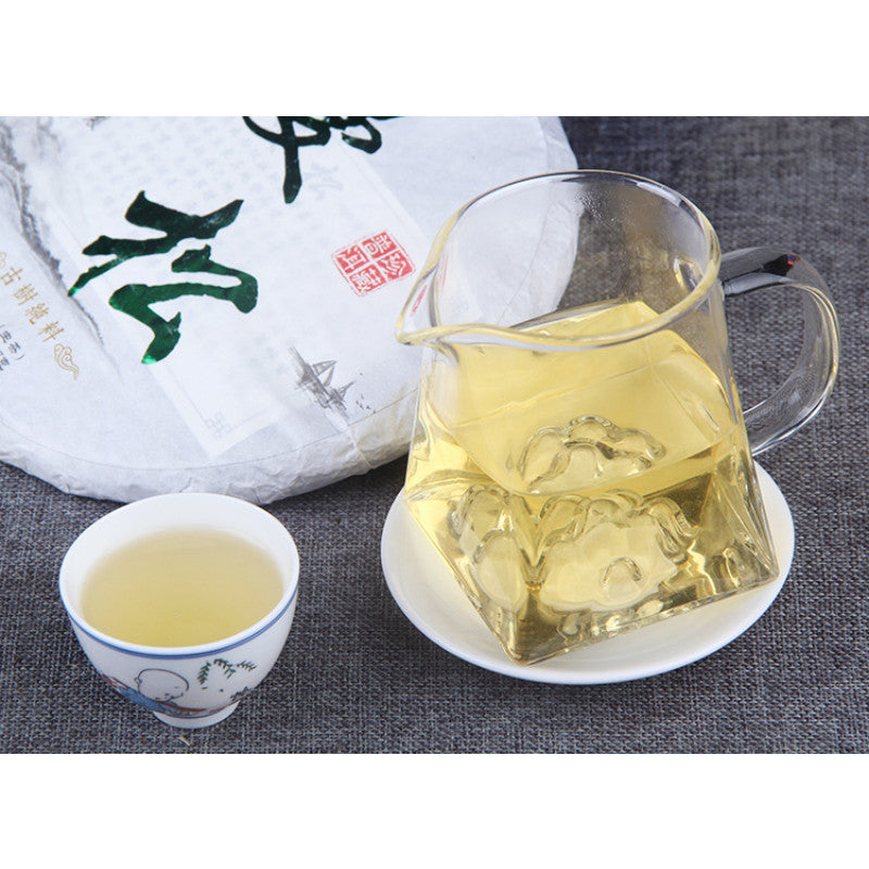 Man Song Tea Cake Yunnan Pu'er Tea 357g Healthy Drinking Gift Tea