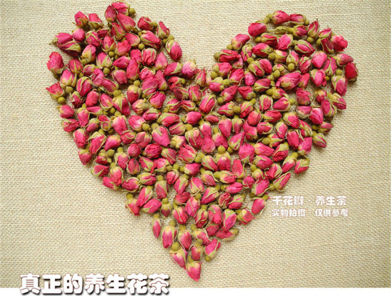 50g Organic Rose Bud Fragrant Flower Tea Fragrance Dried Rose Health Care Herbal