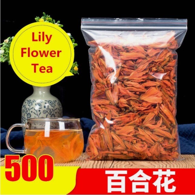 Chinese Tea Lily Dried Flower Tea Natural Flower Herbal Tea Help Sleep 50g-500g