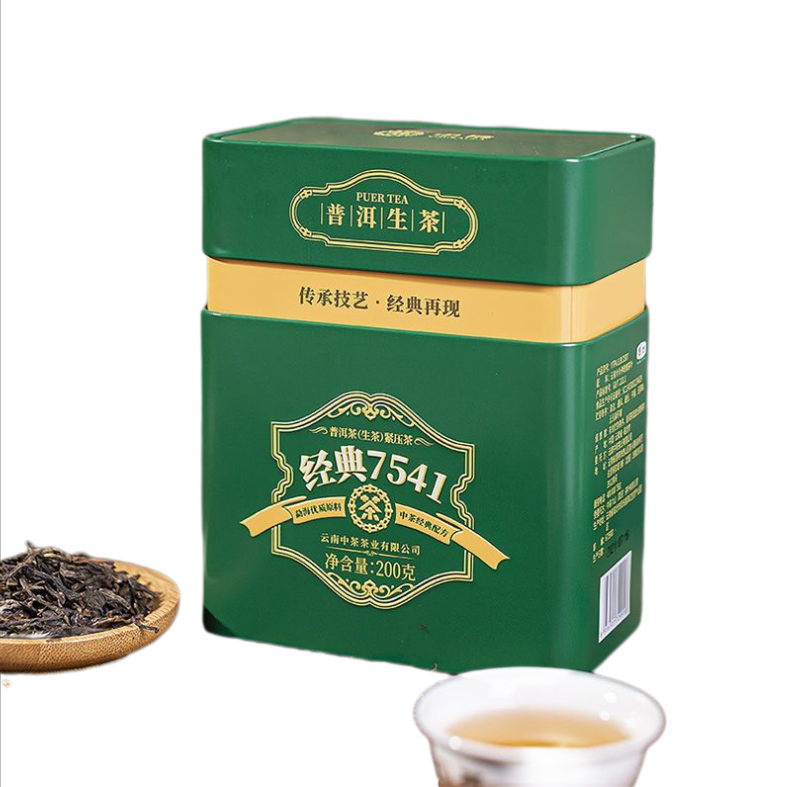 Zhongcha Tea Puerh Raw Tea Classic 7541 Loose Tea 200g