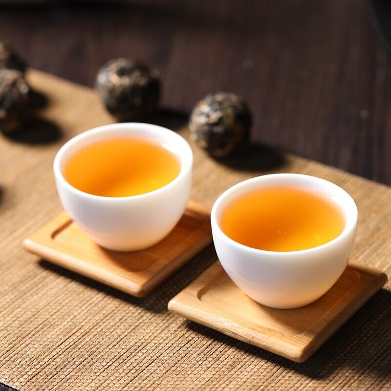 Handmade Pearl YiWu puerh Tea Mini Raw Pu'er Tea Uncooked Pu'er Tea-
