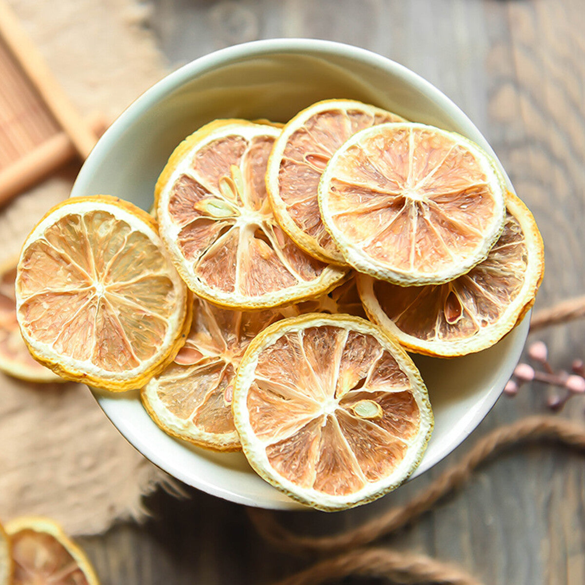 Lemon Tea Dried Fruit Tea Lemon Slices Freshly Soaked Scented Tea Healthy Food