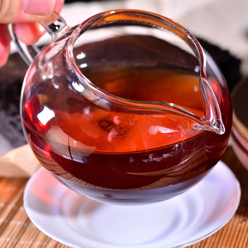 250g Yunnan Pu'er Ripe Tea Brick Old Pu'er Old Tea Brick Ripe Tea Brick