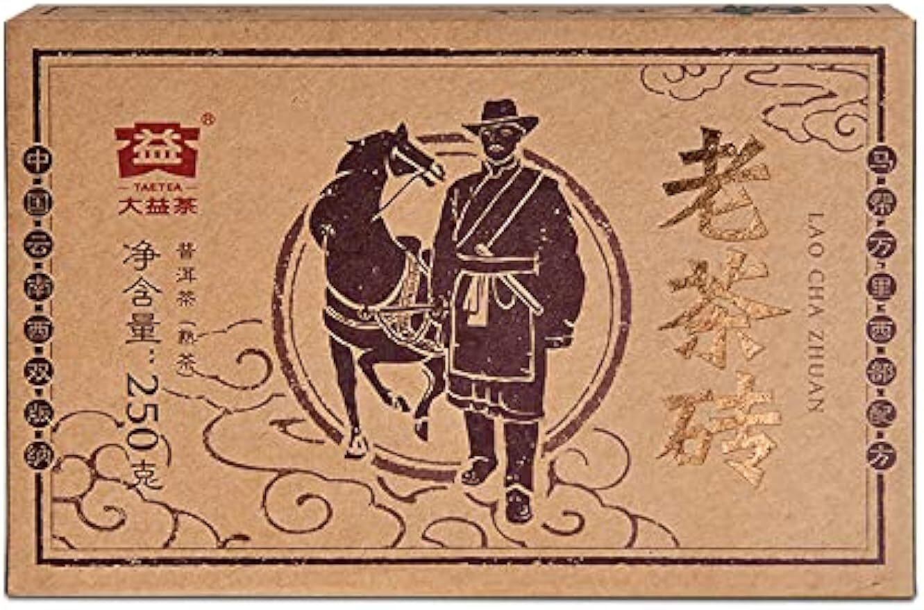 2018 TAETEA LAO CHA ZHUANG Pu-erh Tea Old Brick Aged Puerh Pu Er Tea Ripe 250g