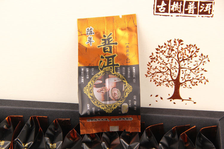 Yunnan Ancient Tree Pu'er Tea Bag Pu'er Old Pu'er Loose Tea Ripe Pu'er Tea 125g