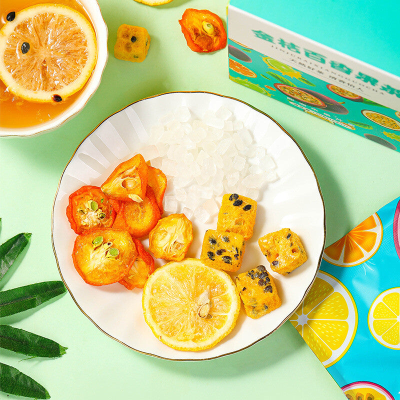China Kumquat-Passion Fruit Tea Vitamin C Lemon Passion Fruit Instant Fruit Tea