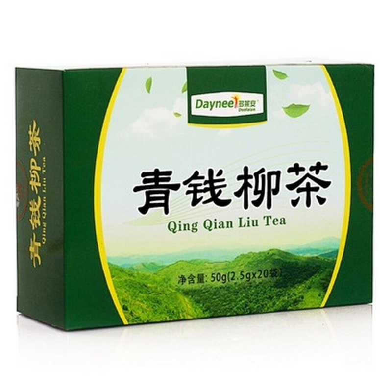 Chinese herbal teaQing Qian Liu Cha Health tea(2.5g*20bag) Fall blood sugar tea
