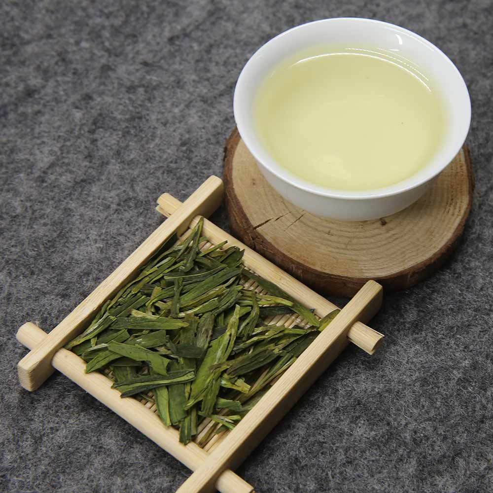 Chinese Green Tea Dragon Well New Spring Organic Tea Longjing