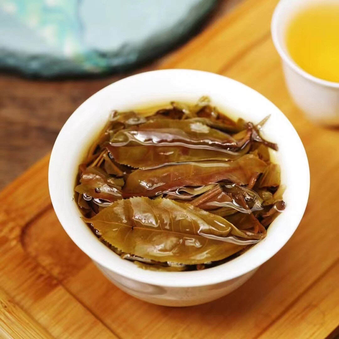 200g Yunnan Banpolaozhai Raw Pu-erh Tea Cake Pu-erh Sheng Tea Premium Pu'er Tea