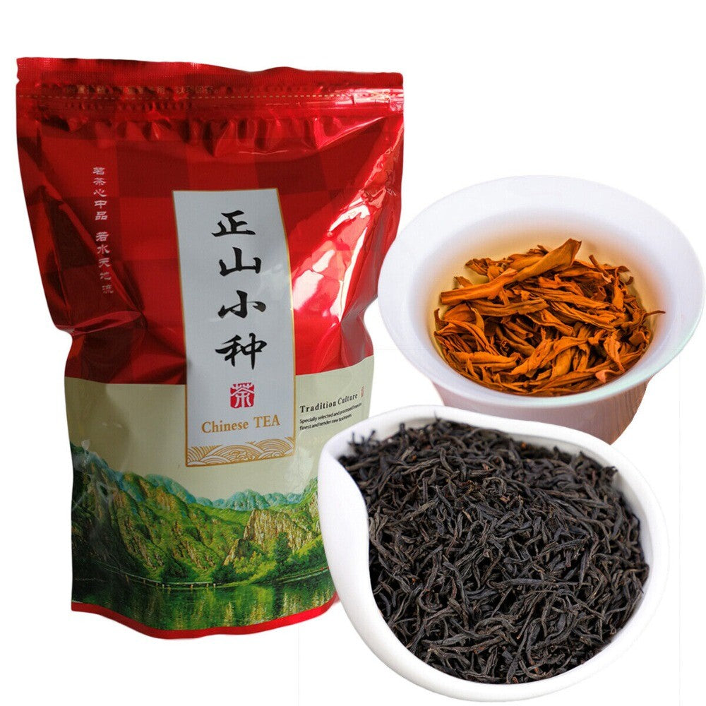 Lapsang Souchong Black Tea 250g Wuyi Mountain Premium Smoky Red Tea Natural