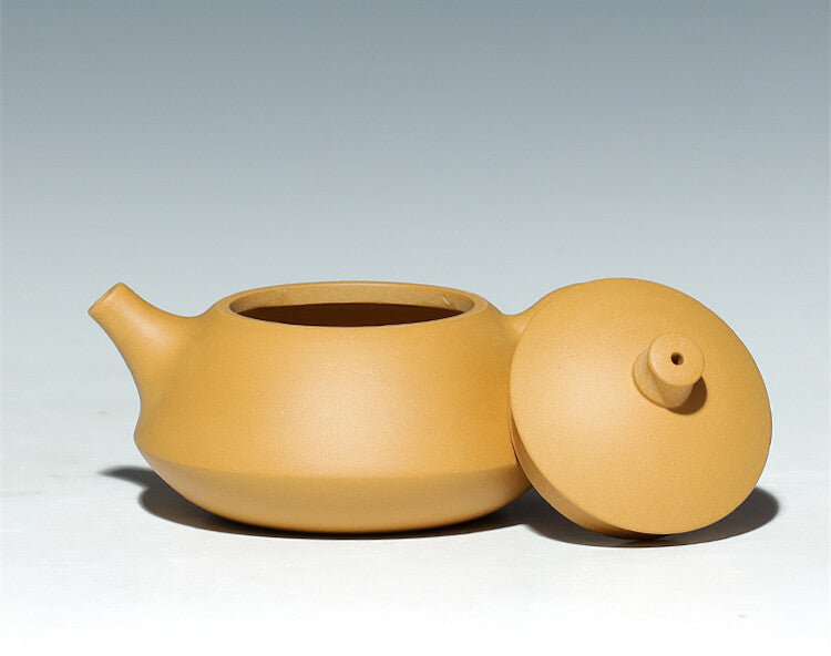 Chinese Yixing Tea Pot Zisha Duan Clay Marked Kungfu Tea Pot 110ml For Puer Tea