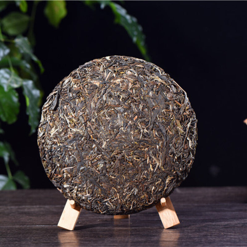 Chinese Green Tea 357g Yunnan Pu-Erh Tea Yiwu Big Tree Pu'er Tea Cake Gift Tea