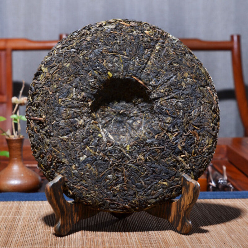 Golden Needle Tree Tea Cake Tea Age Pu'er 357g Yunnan Pu'er Cha Tea Arbor-