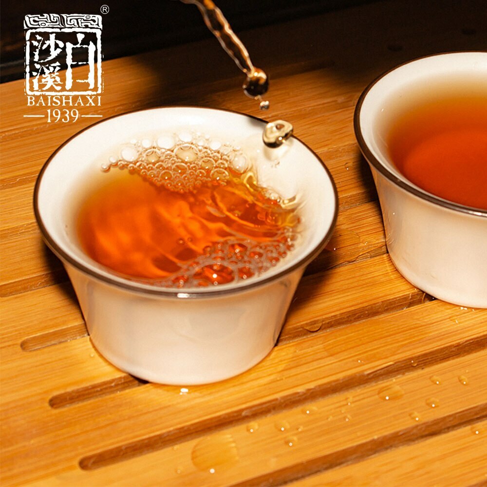 Anhua Baishaxi Hei Zhuan Cha Dark Tea 400g Top-grade Brick Tea China Tea
