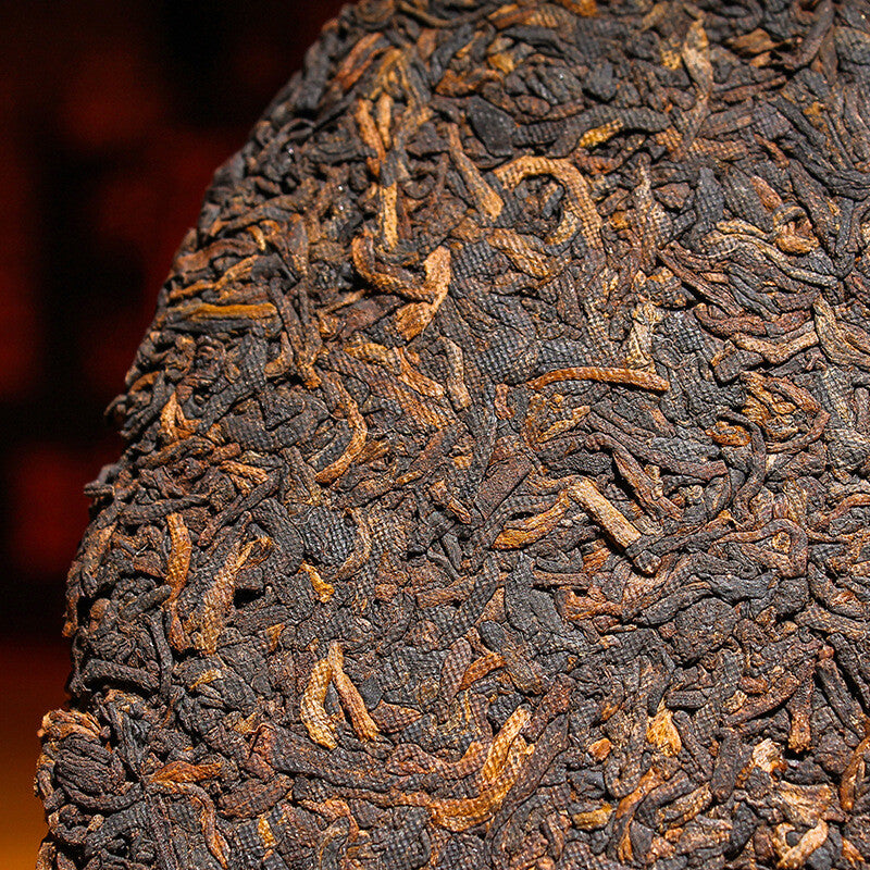 357g Yunnan Pu'er Tea Ripe Tea Cake Lao Banzhang Ripe Tea Cake