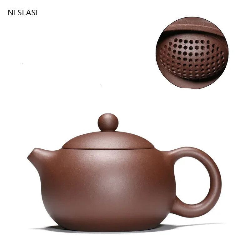 Yixing tea pot purple clay Xishi teapot beauty kettle Raw ore Handmade Tea set