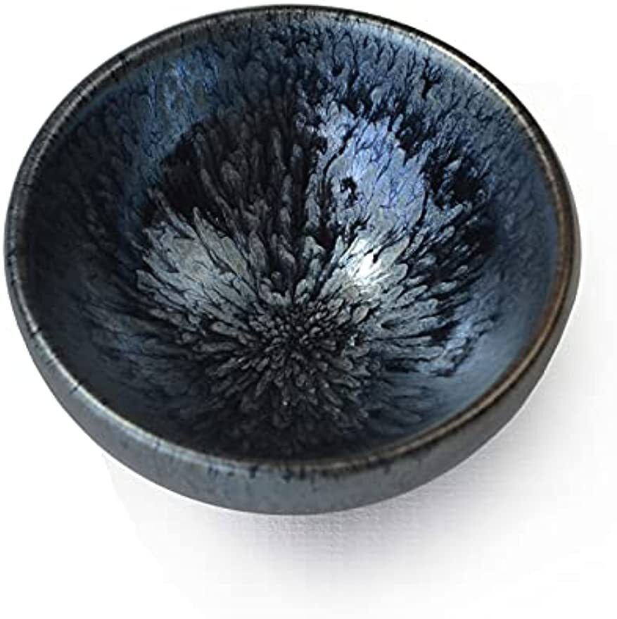 Jianzhan Tea Cup Tradition Chinese Teacup Kungfu Tea Set Temmoku Bowl 建盏