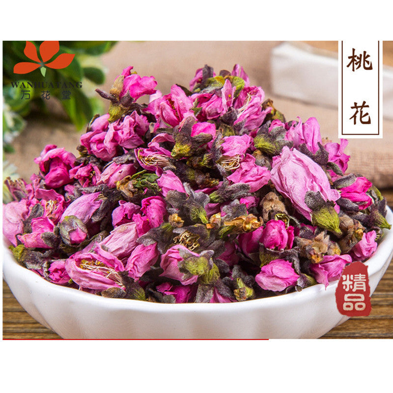 Top Grade Peach Blossom Tea Loose Chinese Herbal Tea Natural Peach Blossom
