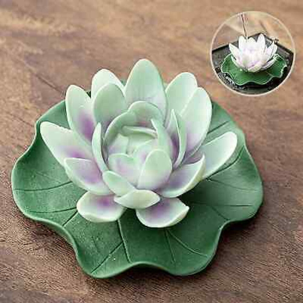 Ceramics Color Changing Tea Pet Lotus Flower Tea Ceremony Tearoom Accessories