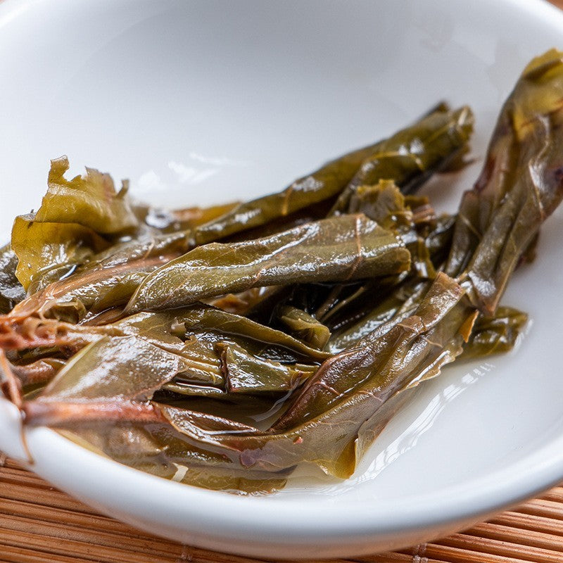 357g Pu'er Raw Tea Golden Leaf 357g Tea Cake Bulang Mountain Spring Tea Cake