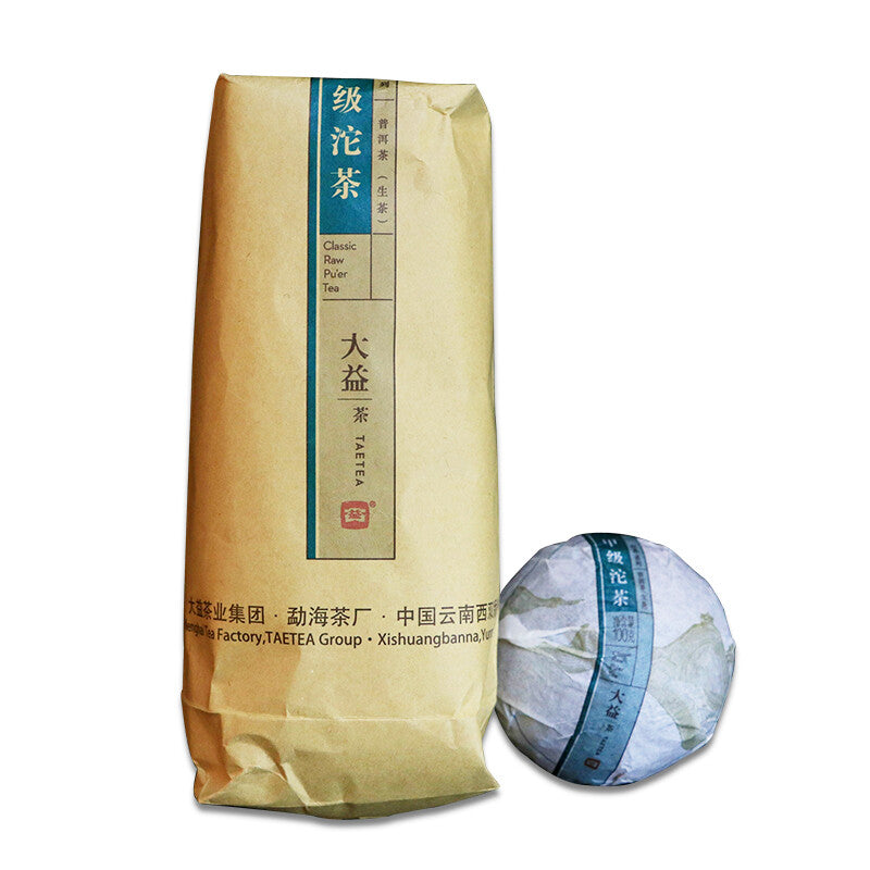 2017 Year TAETEA Classic Raw Pu'er Tea Jia Ji TuoCha Dayi Tea Puer Green 500g