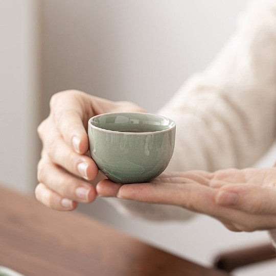 Small Ceramic Tea Cup Kung Fu Cup of Tea 40ml