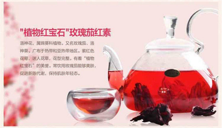 500g Health Care Roselle Tea Hibiscus Tea Natural Weight Loss Dried Flower Tea