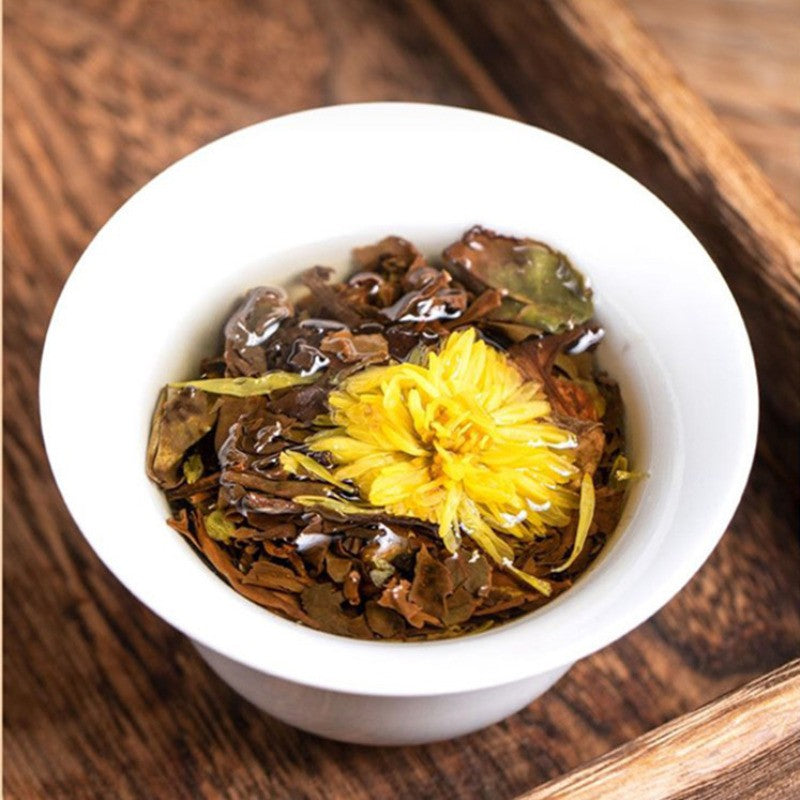 Chrysanthemum White Tea Small Tea Cake Fuding Aged White Tea Cake