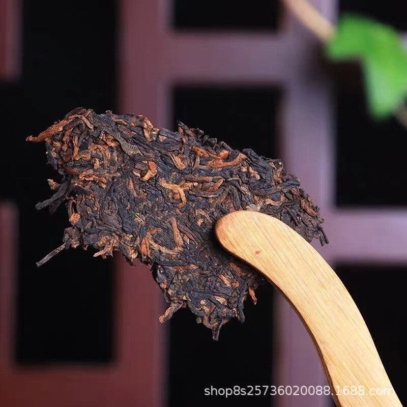 Palace Puerh Ripe Tea Cake Tea Traditional Craft 357g Pu-erh Tea Ripe