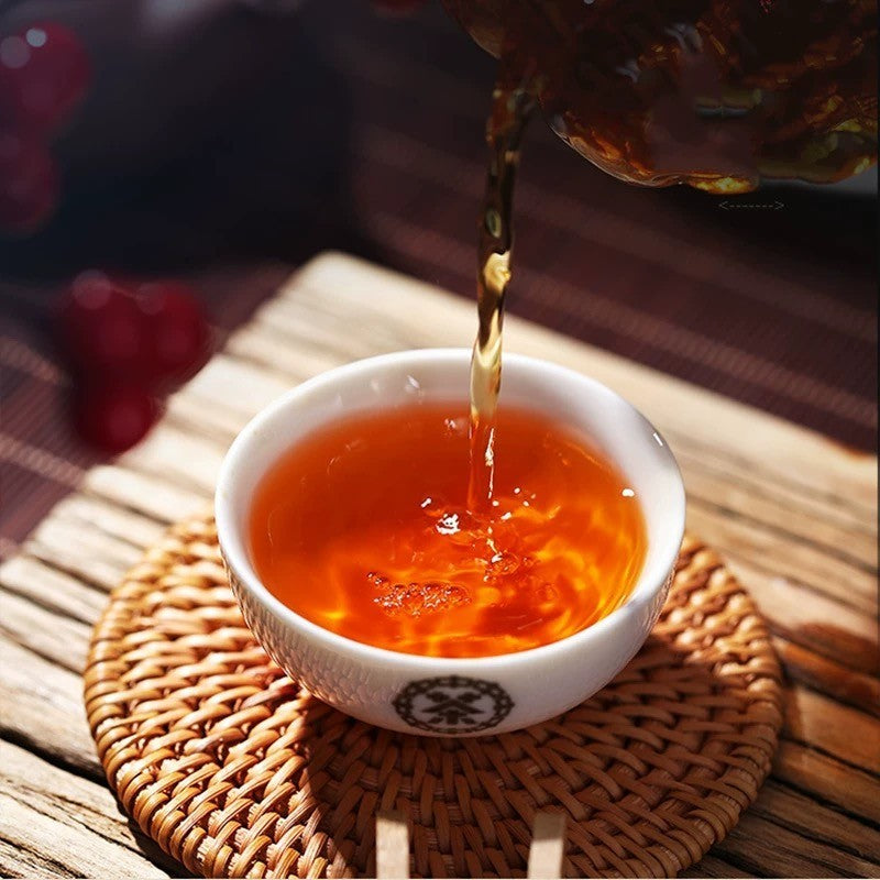 500g Hei Cha 8218 Wuzhou Liu Pao Tea Jiao Cang LiuBao Black Tea Dark Tea