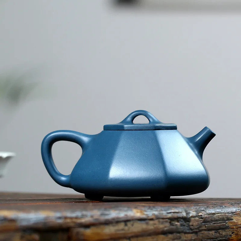 200ml Yixing Zisha Tea Teapots Handmade Xishi Tea Pot Kettle Tea Set