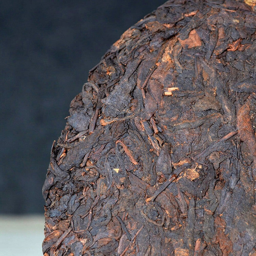 357g Menghai Ripe Pu-erh Tea Cake | Yunnan Aged Puerh Dark Tea Premium Natural