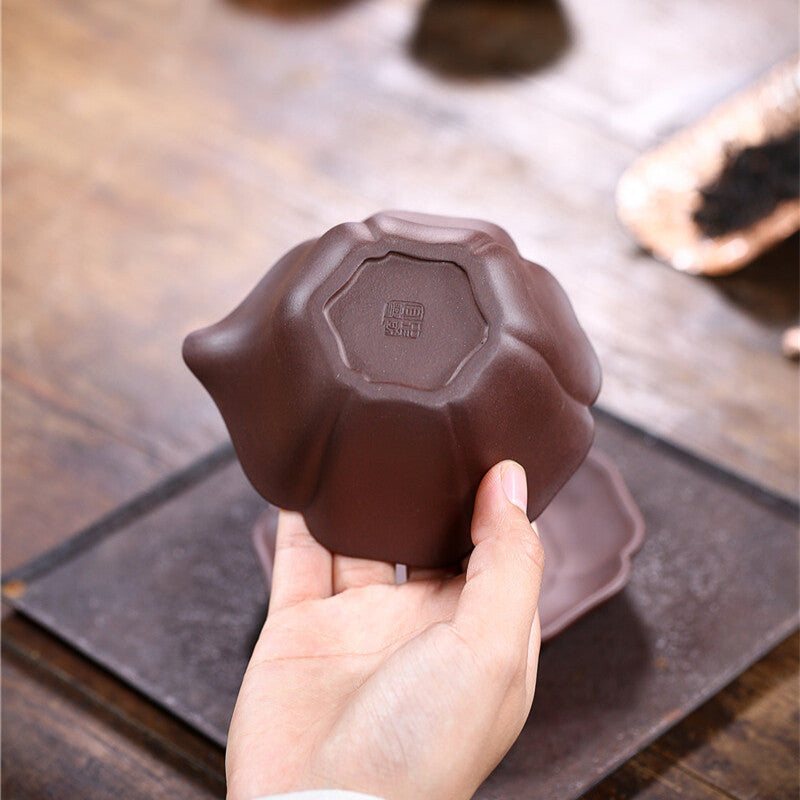 True Yixing Zisha Tea Pot With Lid Infuser Matching Tea Cup Travel Tea Set Pots