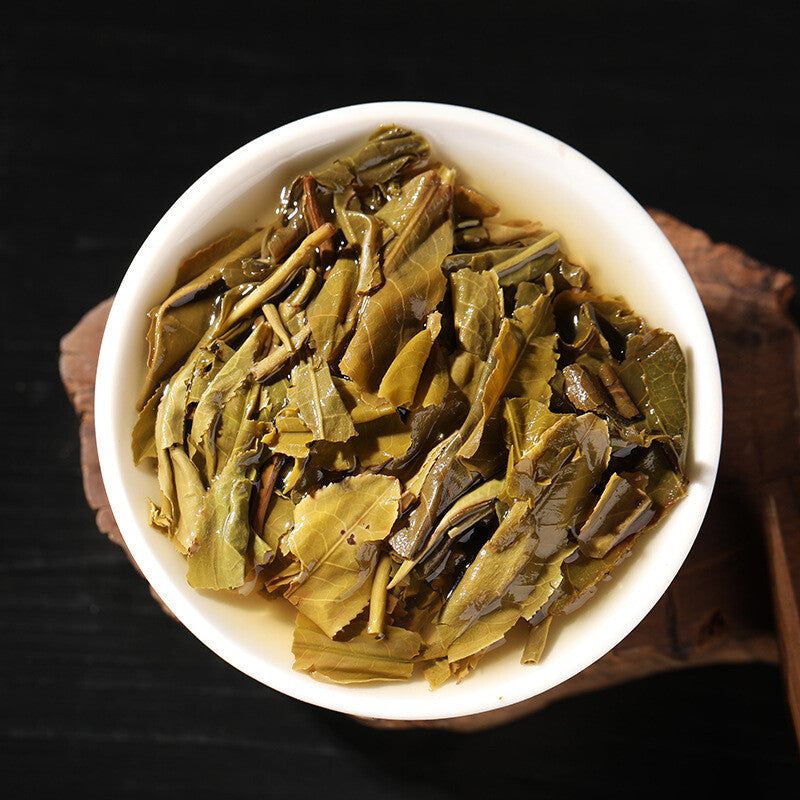 100g Pu'er Tea Brown Mountain Raw Cake Tea