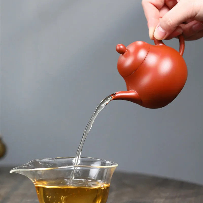 130ml Yixing Purple Clay Kettle Handmade Tea Tea Pot Chinese Zisha Tea Set