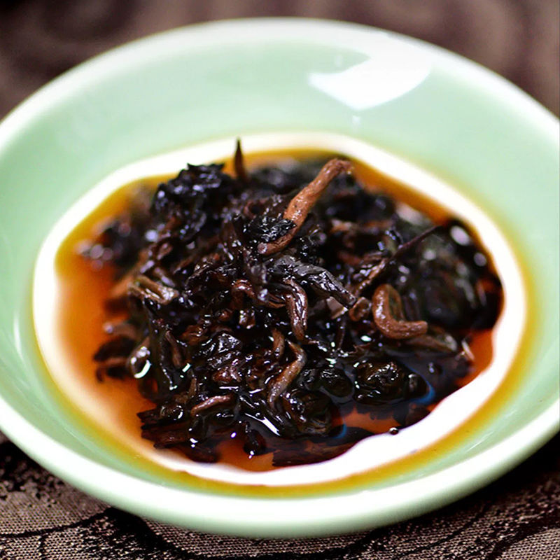 Ten Fu’s Guangxi LiuBao Tea Black Tea Cake LIU PAO Dark Tea Hei Cha 357g