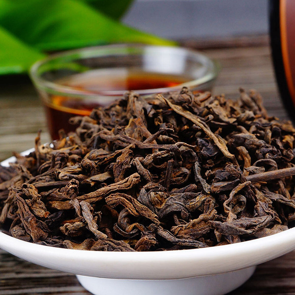 250g China Yunnan Pu-erh Cooked Tea Good Barrel Black Tea High Mountain Organic