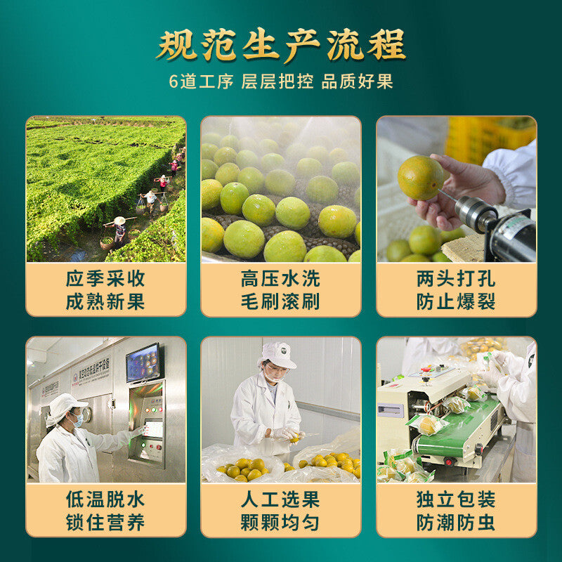 20 Pcs Guangxi Guilin Specialty Herbal Tea Giant Luo Han Guo Dried Fruit Bulk
