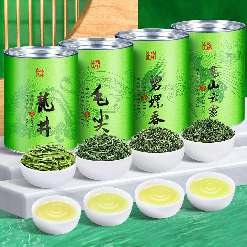 Premium Green Tea Longjing Maojian Tea Mingqian Biluochun Gaoshan Yunwu Tea