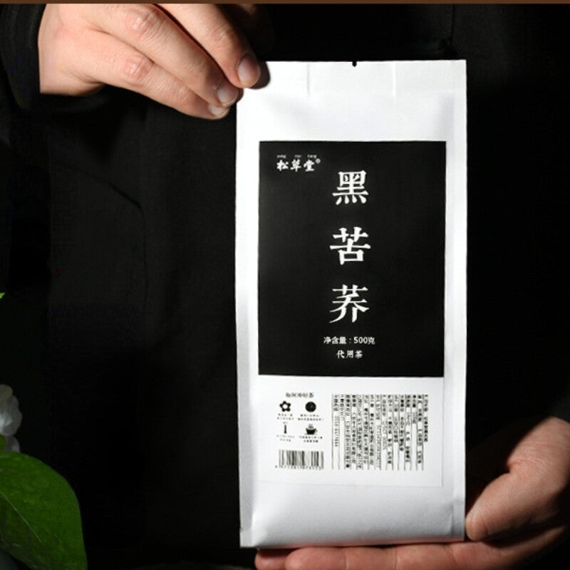 Organic Herbal Tea Health Care Daliang Mountain Black Tartary Buckwheat Tea 500g