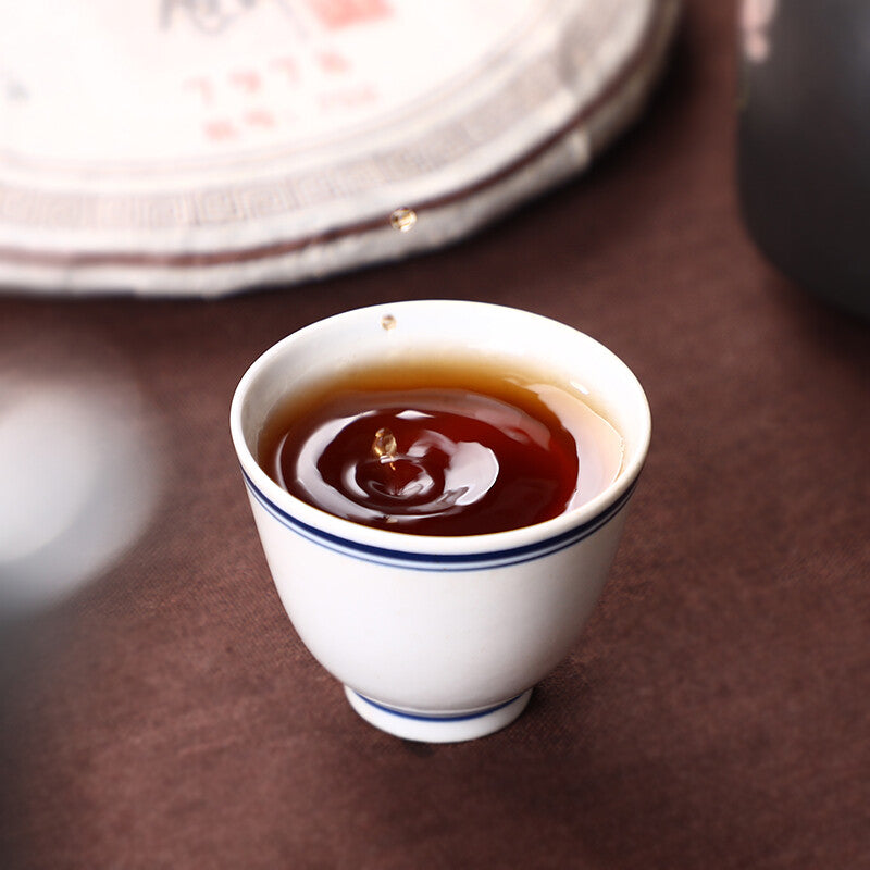Top-grade Old Comrade 7978 Pu-erh Tea Batch 357g 701 Aged Ripe Puer Tea Cake